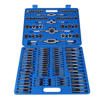 110pcs Set M2 M18 Screw Nut Thread Taps Dies With Wrench Handle Heavy Duty Hand Tool Kit