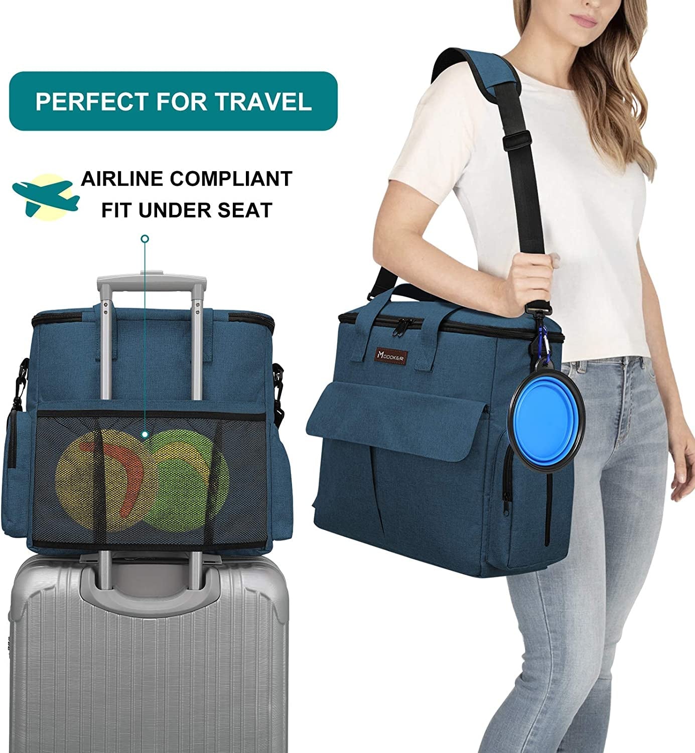 Weekend Pet Travel Set for Dog and Cat - BIG FRENCHIES
