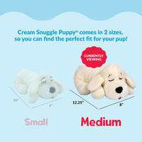 Heartbeat Dog Toy For Puppies, Real Feel Heartbeat, Calming Sleep Aid And Crate Training Comfort Toy With Heat Pack, Cre