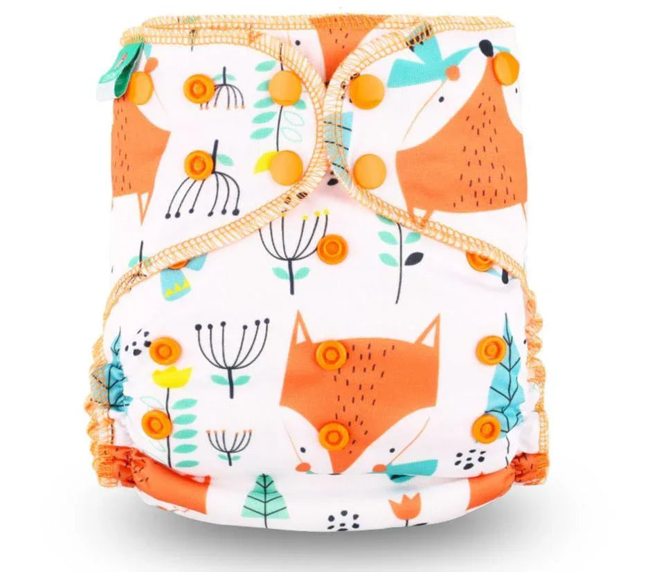 Baby Cloth Diaper Reusable Heavy Wetter Hybrid Waterproof Bamboo Washable Baby Nappy Diapers For Girls and Boys Baby - BIG FRENCHIES