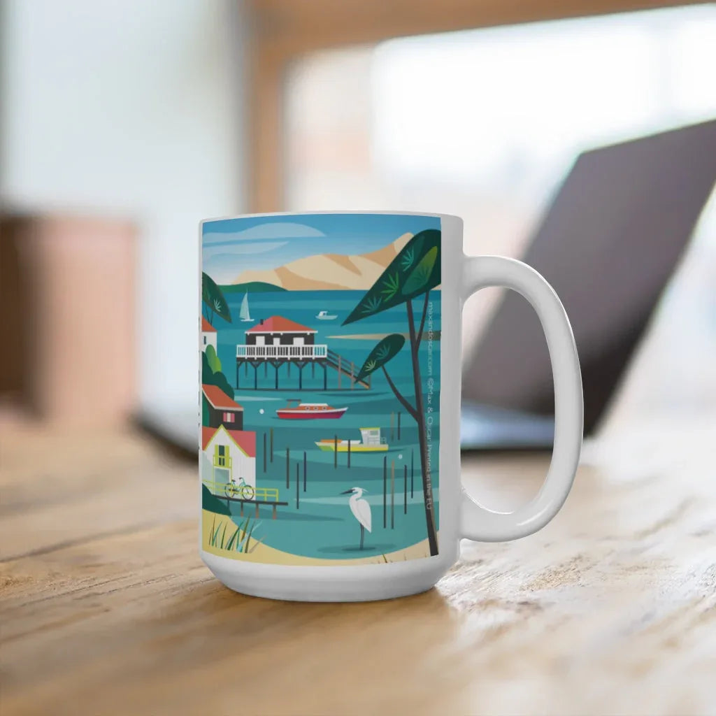 BASSIN D'ARCACHON 11 OZ OR 15 OZ CERAMIC MUG - BIG FRENCHIES