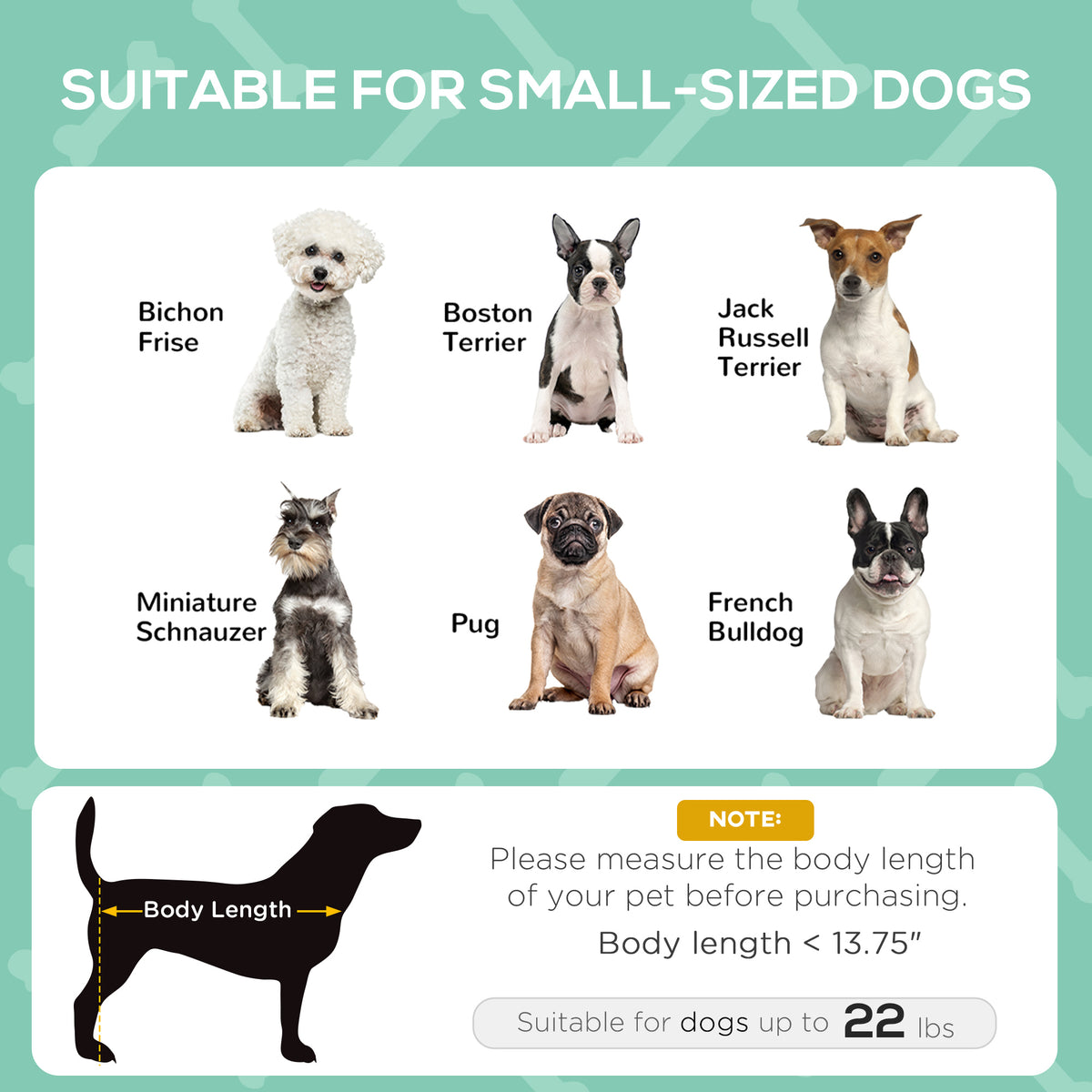Elevated Dog Bed with Removable Canopy, Outdoor Dog Cot with UV Protection Canopy Shade, 24 inch Pet Bed for Camping, Gr