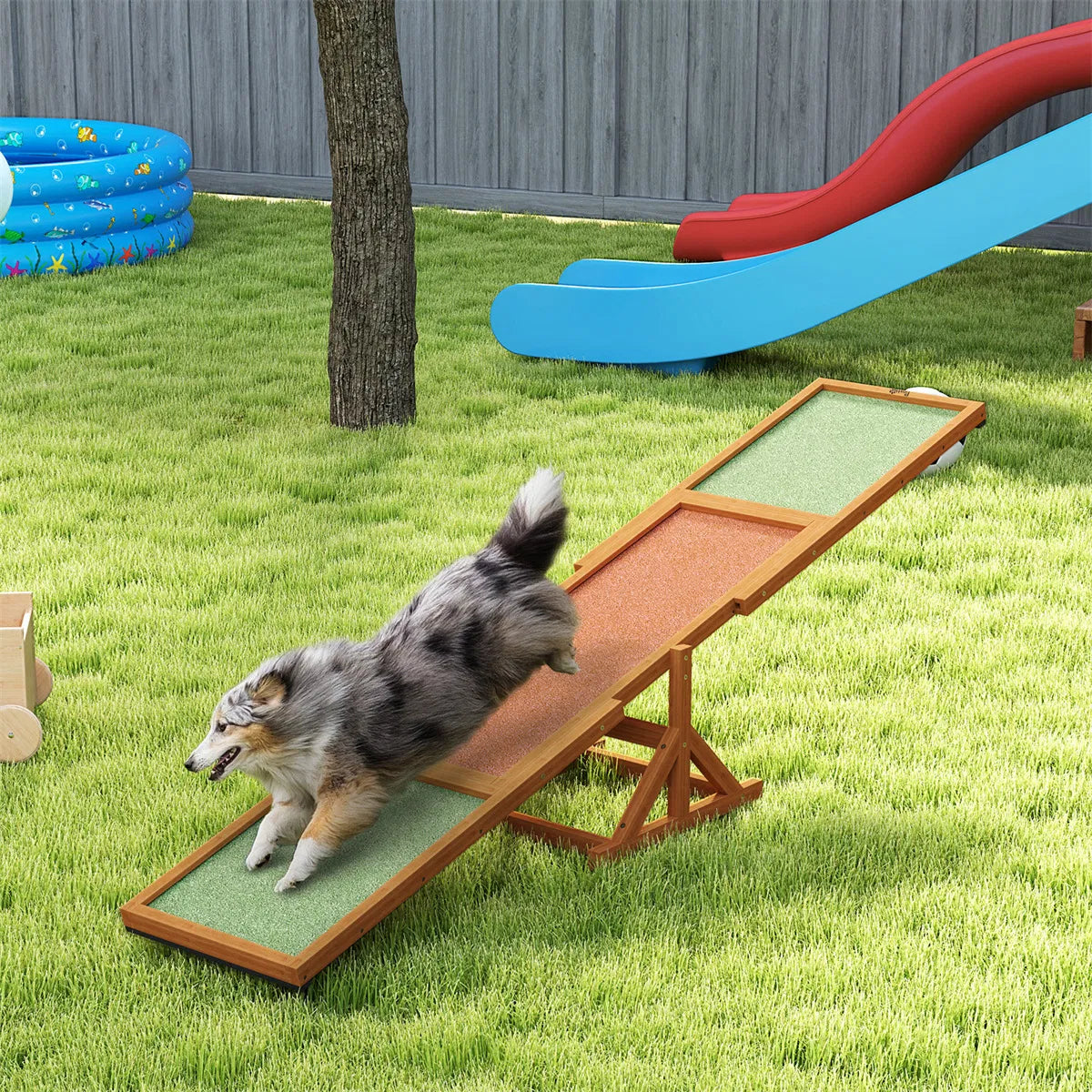 Dog Agility Ramp , Pet Seesaw