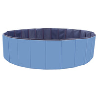 1Pc 160 X 160 X 30cm-63.0 X 63.0 X 11.8inch Foldable Pet Swimming Pool PVC Dog Swim Pool Bathing Tub Playmat Pools