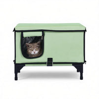 Elevated Heated Cat House