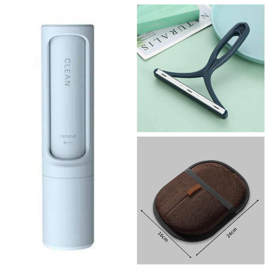 Pet Hair Remover Mitt Pet Hair Remover Gloves Deshedding Brush Glove For Dog Cat Rabbit With Long Short Curly Hair