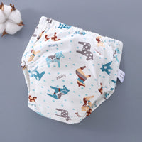 Baby Training Pants Washable 6-layer Gauze Diaper Cover Learning