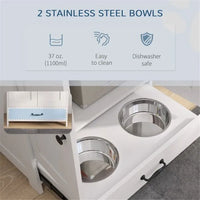 Dog Food Storage Cabinet