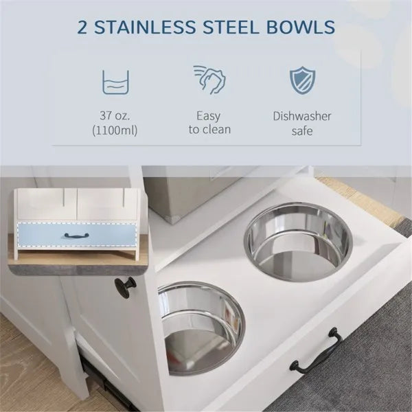 Dog Food Storage Cabinet
