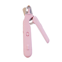 2 In 1 Pet Nail Clippers With Led Light Dog Cat Special Blood Line Scissors Multifunction Animals Paw Nail Trimmer Pet S