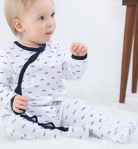 Newborn Onesie Pajama Set - 3 Units (One Set) - # BAAA81810018