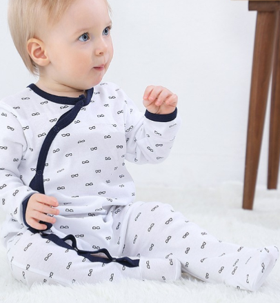 Newborn Onesie Pajama Set - 3 Units (One Set) - # BAAA81810018