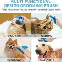 Professional 7 In 1 Dog Paw Cleaner For Dogs & Cats Includes 1 Portable Paw Washer 1 Bath Brush 2 Dog Toothbrushes And 3