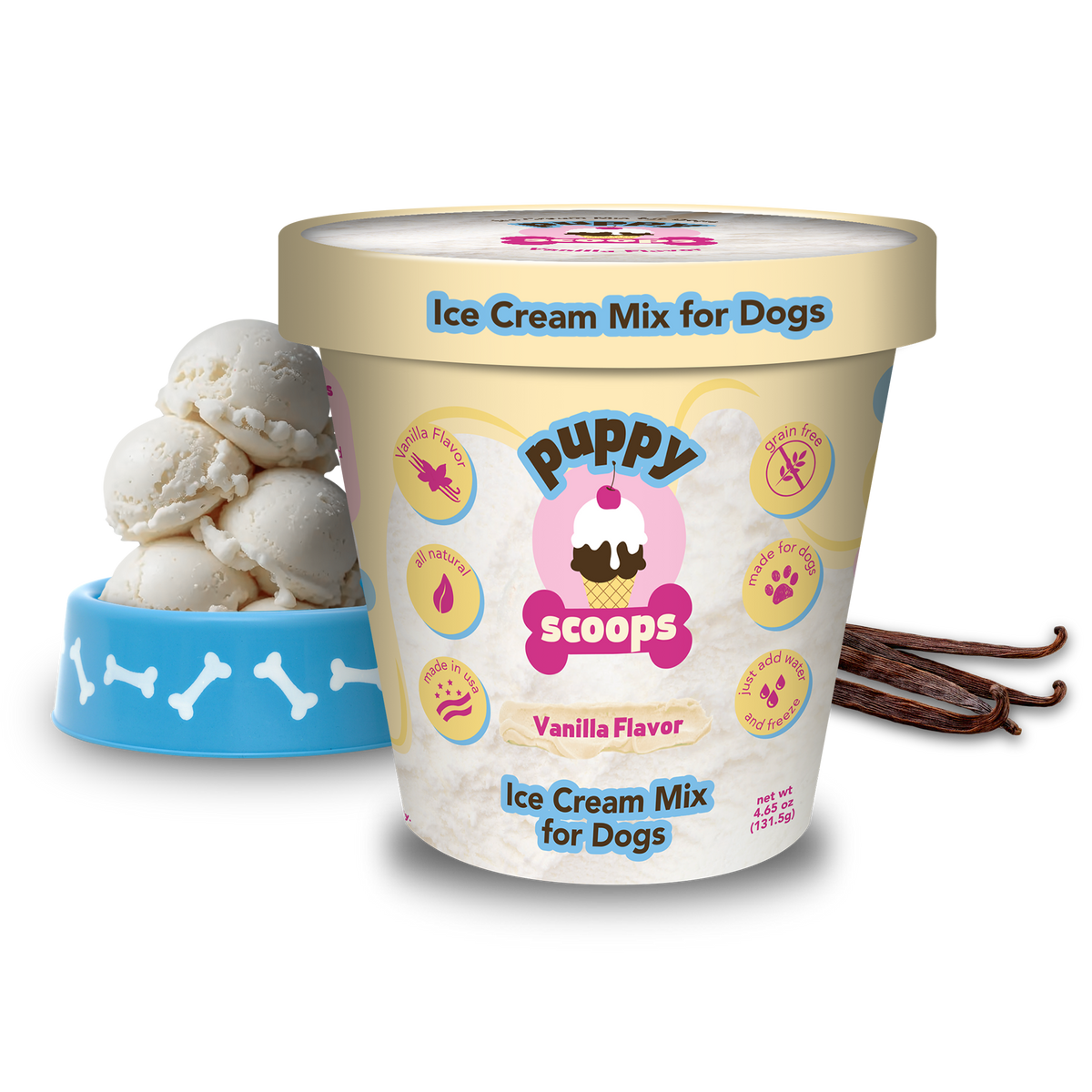 Puppy Cake Puppy Scoops Ice Cream Mix for Dogs