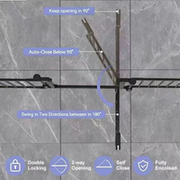 150 Adjustable Safety Gate 6 Panels Play Yard Metal Doorways Fireplace Fence Christmas Tree Fence Gate For House Stairs 