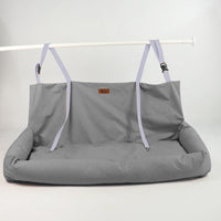 High-end Car Dog Bed Dual-seat Rear Pet Kennel Mat Waterproof Car Safety Seat