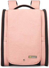 Texsens Innovative Traveler Bubble Backpack Pet Carriers for Cats and Dogs (Black) - BIG FRENCHIES