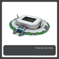 3D Puzzle Football Field Model