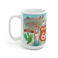 ROUTE 66 11 OZ OR 15 OZ CERAMIC MUG - BIG FRENCHIES