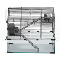 Wire Hamster Cage Habitat 22.8in Pet Rodent Gerbil Mice Small Animal House