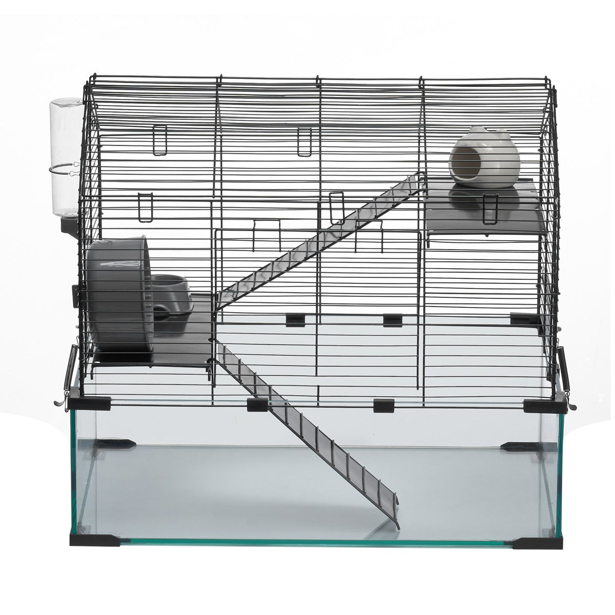 Wire Hamster Cage Habitat 22.8in Pet Rodent Gerbil Mice Small Animal House