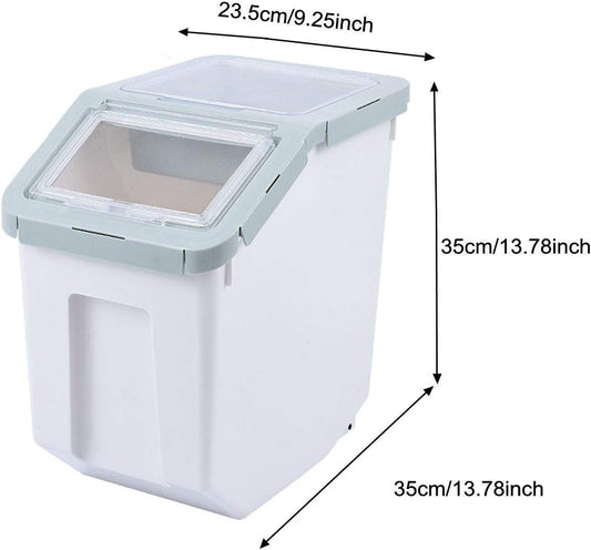 Dog Food Storage Container 20 Lb - BIG FRENCHIES