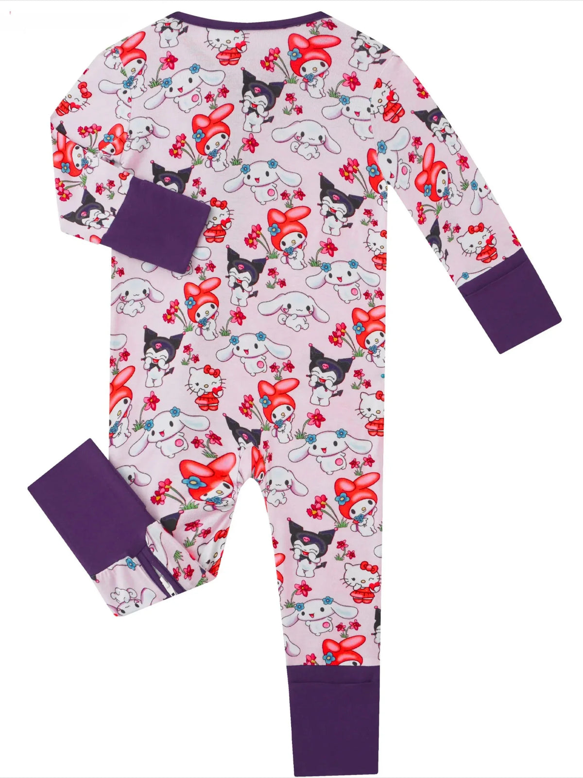 PoshTOT Sanrio My Melody Bamboo Baby Convertible Zippy Romper - BIG FRENCHIES