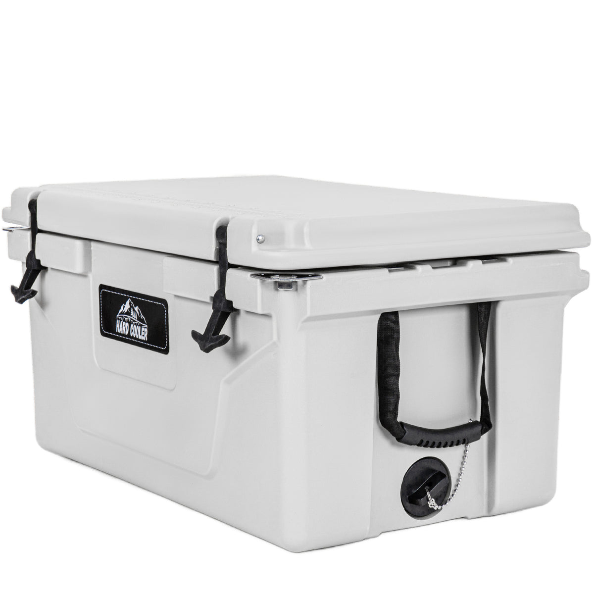 White outdoor Camping Picnic Fishing portable cooler 65QT Portable Insulated Cooler Box