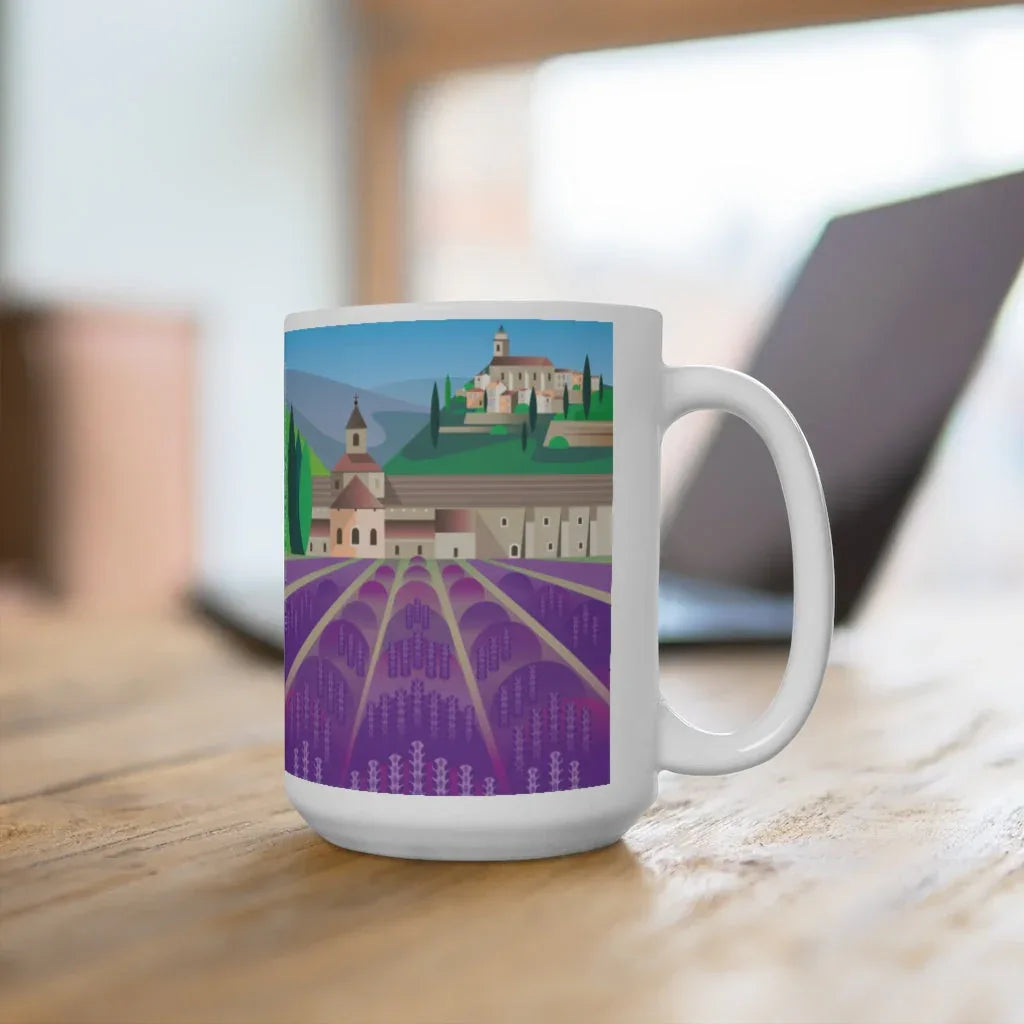 LE LUBERON 11 OZ OR 15 OZ CERAMIC MUG - BIG FRENCHIES
