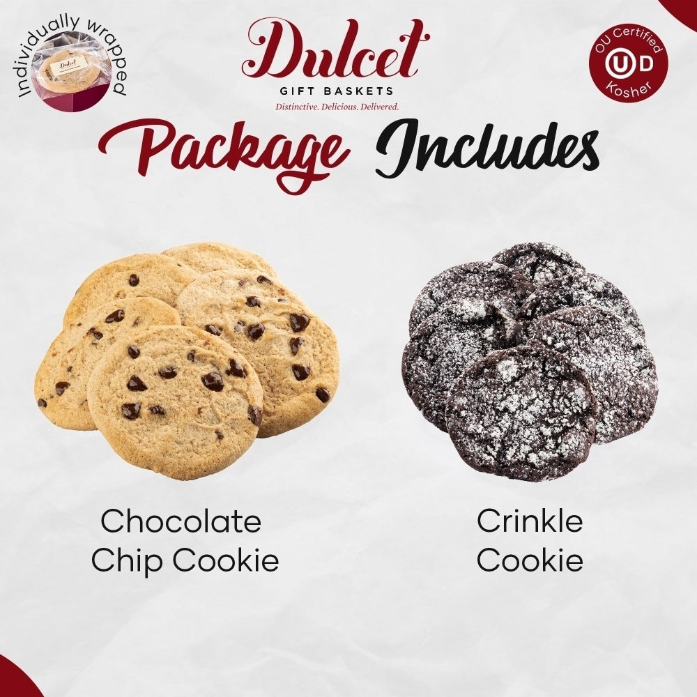Favorite Chocolate Chips and Chocolate Crinkle Cookie Gift Box - BIG FRENCHIES