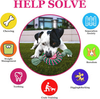 Superior Dog Chew Toy For Interaction, Made Of Durable Nylon And Natural Rubber Perfect For Teeth Cleaning, Exercise  And Stress Relief   Animal Lover's Essential Gift