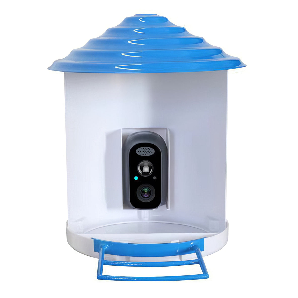Smart Bird Feeder With Solar Powered Camera 1080P HD AI Identify PIR Motion Auto Capture Video Cloud Card Storage WiFi C