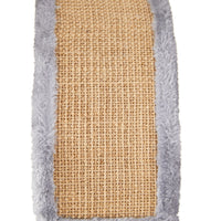 Upgrade your kitty's playtime with our 17" Deluxe Jute Cat Scratching Post & Arch Grooming Massager in stylish gray! 🐾✨ Perfect for happy paws and a healthy coat! - BIG FRENCHIES