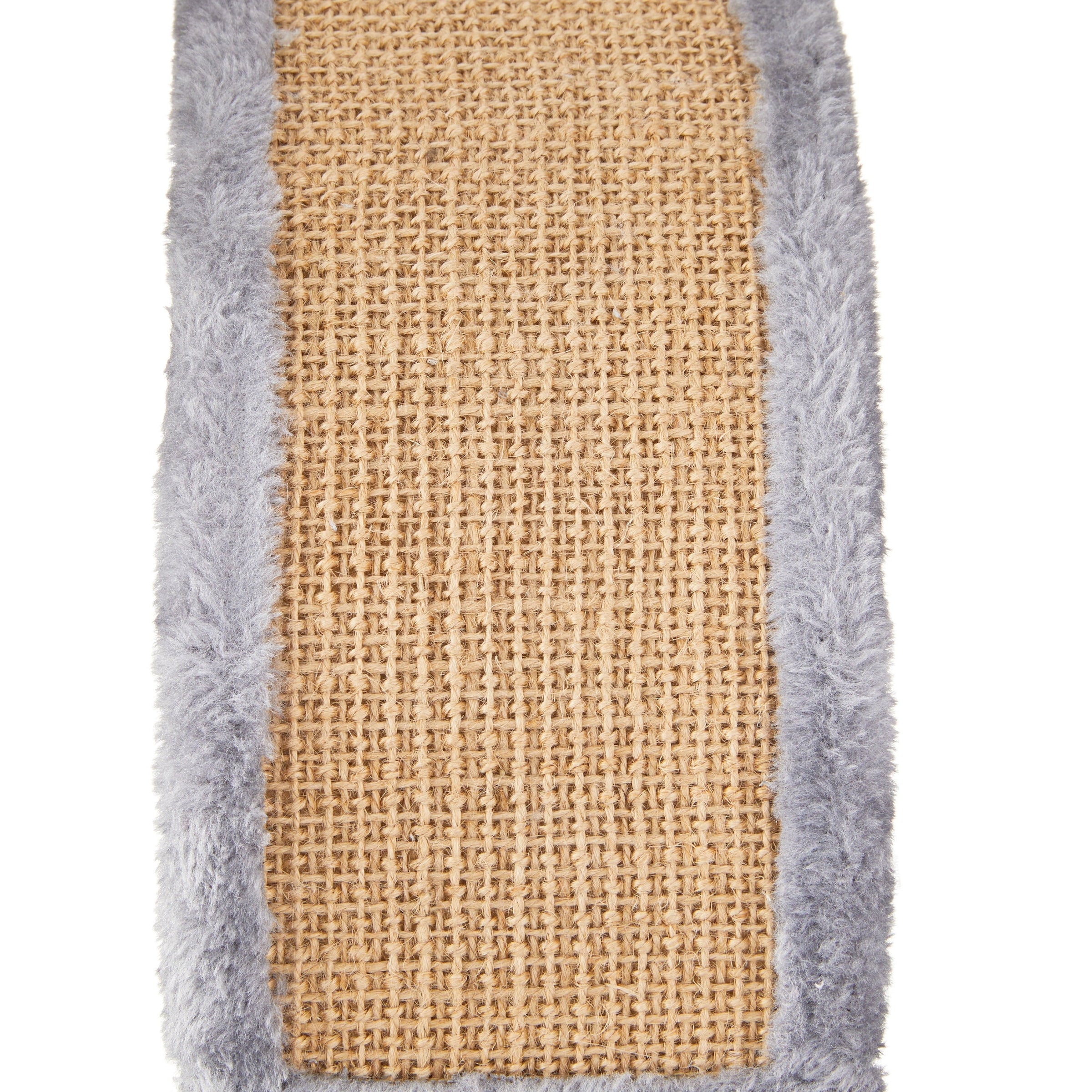 Upgrade your kitty's playtime with our 17" Deluxe Jute Cat Scratching Post & Arch Grooming Massager in stylish gray! 🐾✨ Perfect for happy paws and a healthy coat! - BIG FRENCHIES