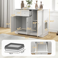 Cat Litter Box, Cat Litter Box Enclosure
