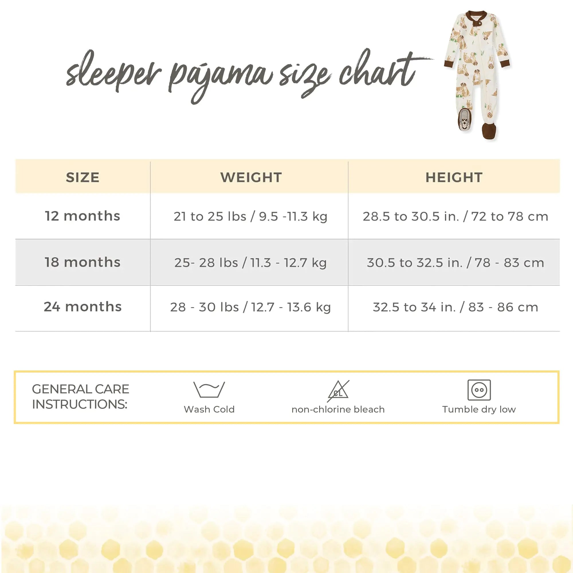 Burt's Bees Baby Baby Boys' Pajamas, Zip-Front Non-Slip Unisex Footed Sleeper Pjs, Organic Cotton 18 Months St Bernard Dog 1 - # BOAA11710014