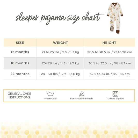 Burt's Bees Baby Baby Boys' Pajamas, Zip-Front Non-Slip Unisex Footed Sleeper Pjs, Organic Cotton 18 Months St Bernard Dog 1 - # BOAA11710014