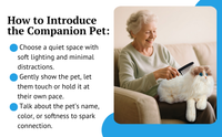 Assistex Therapy Cat Plush for Seniors with Dementia – Realistic Stuffed Animal Companion for Alzheimer’s, Memory Loss, Elderly Comfort – Soft, Calming, Lifelike Cat Toy
