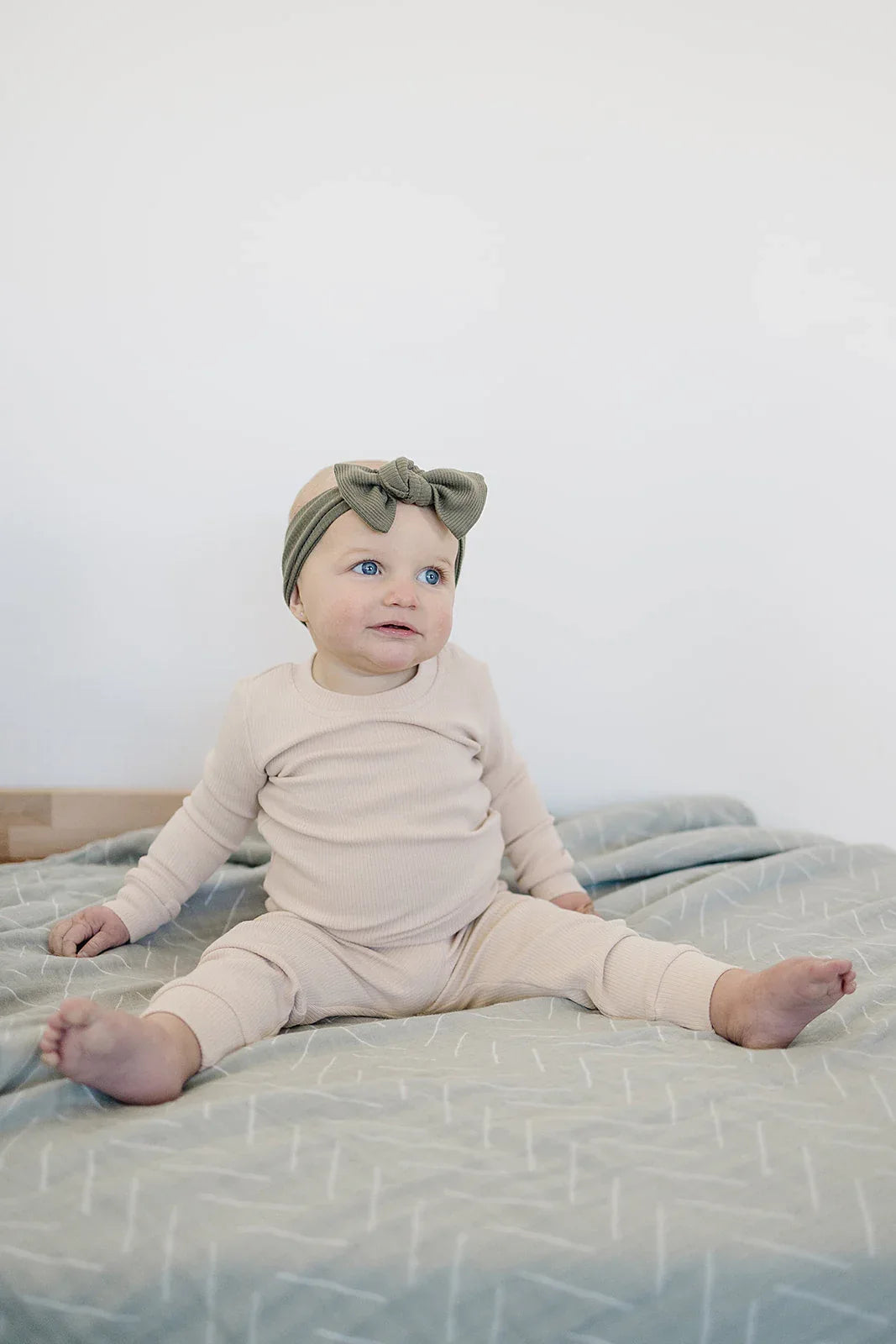 Desert Sage Muslin Quilt - BIG FRENCHIES