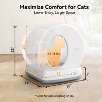 Smart Automatic Self-Cleaning Cat Litter Box - BIG FRENCHIES