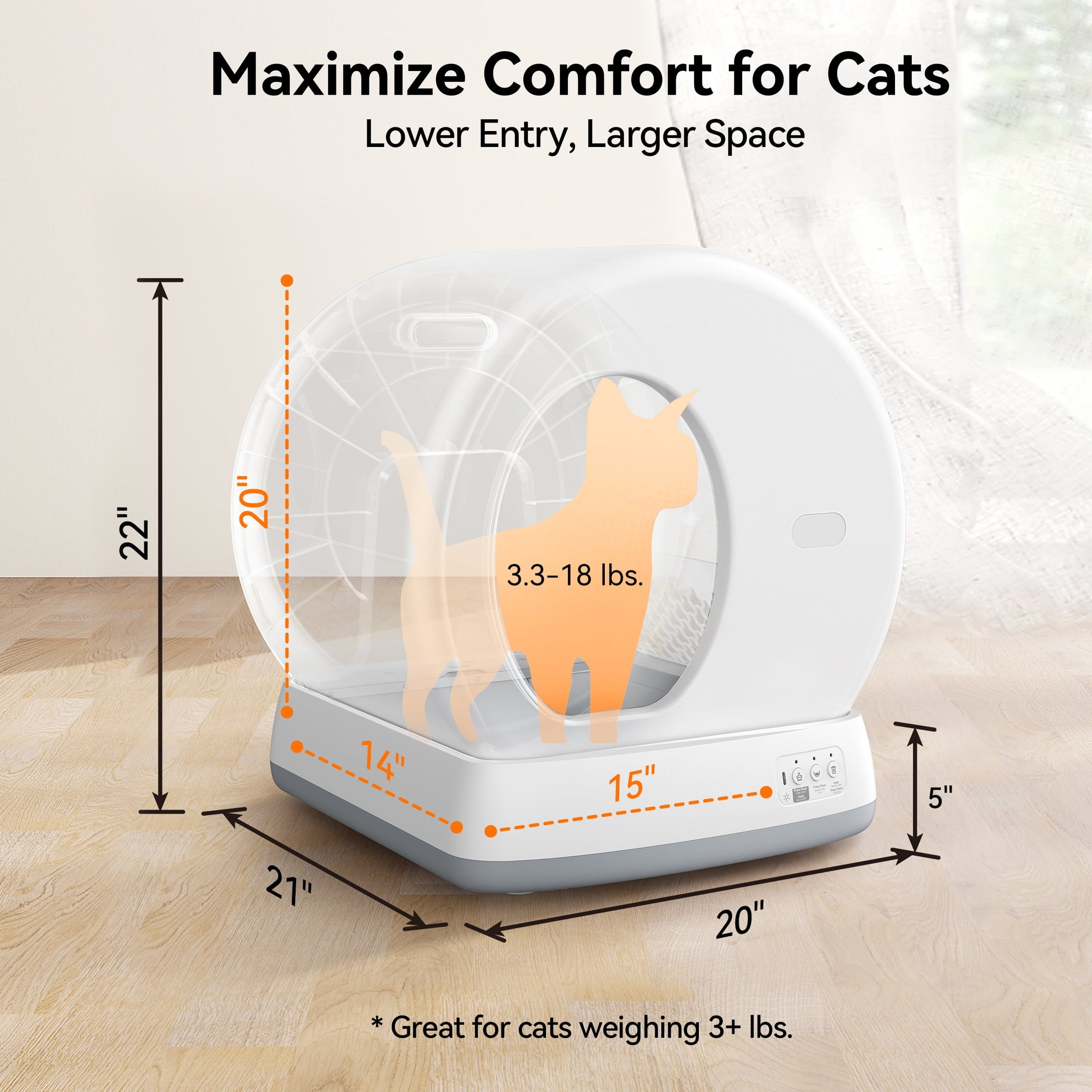 Smart Automatic Self-Cleaning Cat Litter Box - BIG FRENCHIES