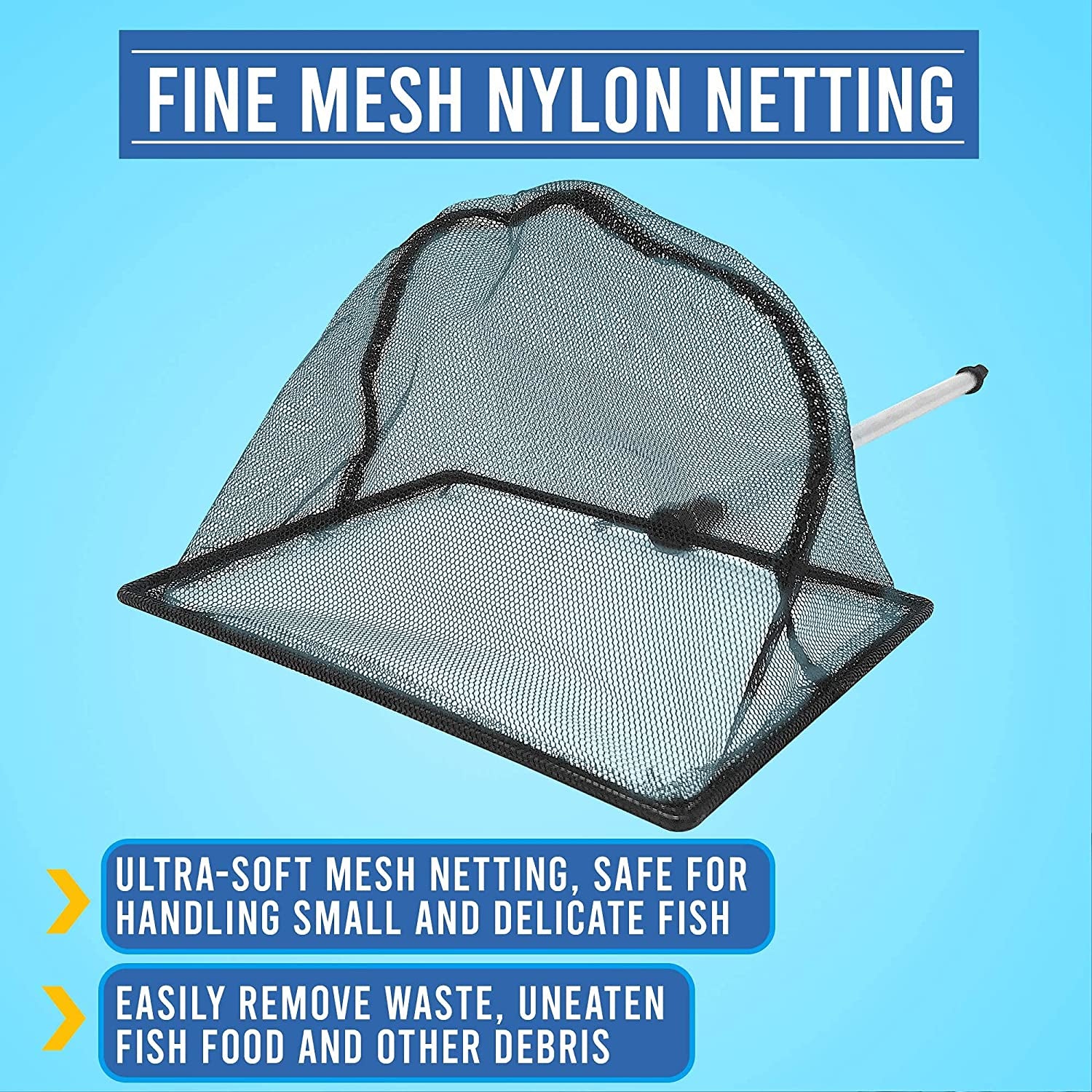 2.5 Inch Fish Net for Fish Tank - BIG FRENCHIES