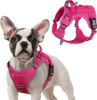 No Pull Tactical Dog Harness Molle Vest Adjustable Medium Large Dogs
