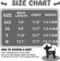 2-Pack Fleece Dog Sweaters for Small Dogs & Puppies, XXS–M