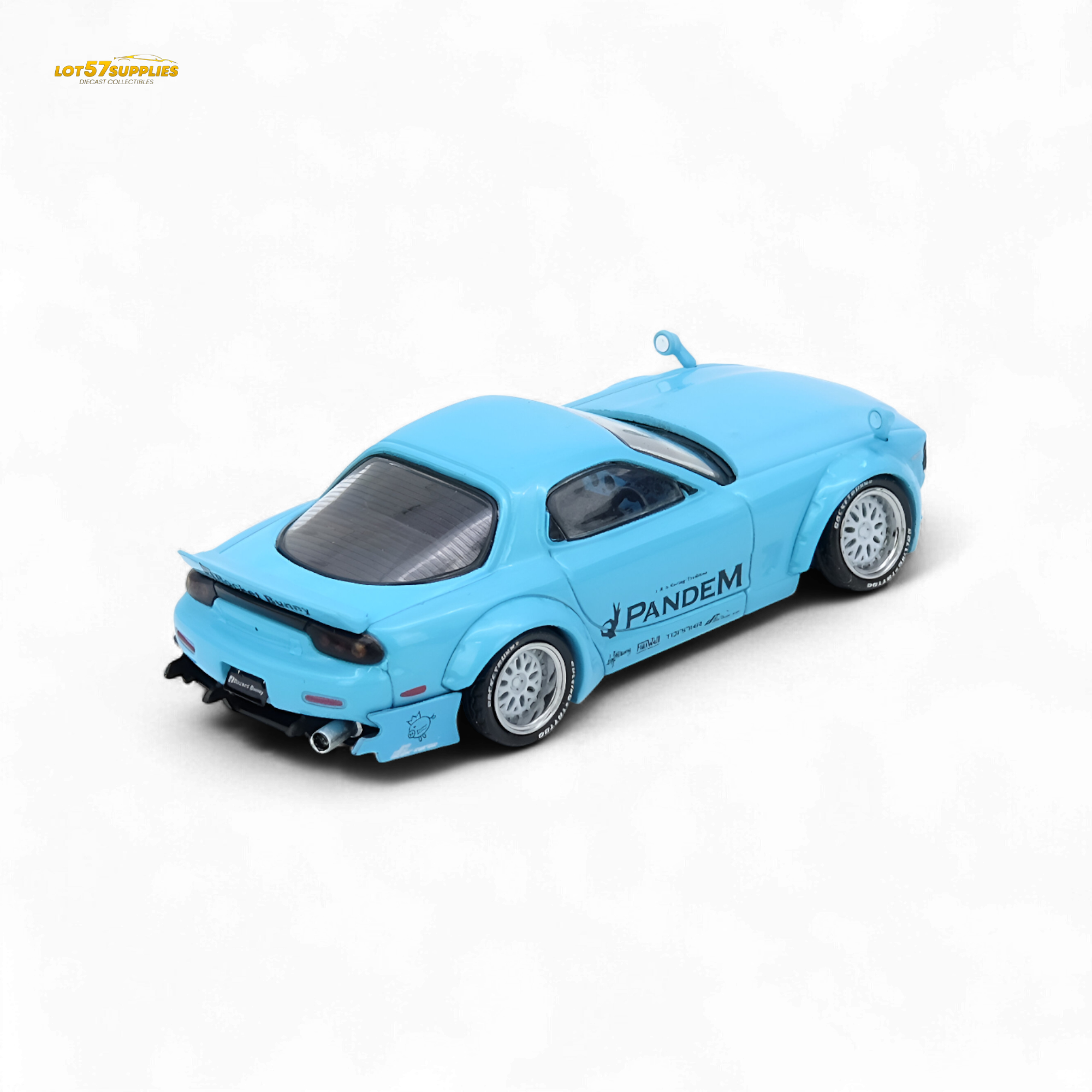 (Pre-Order) Inno64 Mazda RX7 FD3S Pandem Tiff Blue 1:64