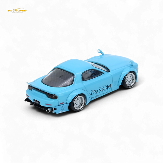 (Pre-Order) Inno64 Mazda RX7 FD3S Pandem Tiff Blue 1:64