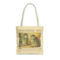Absolutely Not Funny Art History Tote Bag for Animal Lover - BIG FRENCHIES