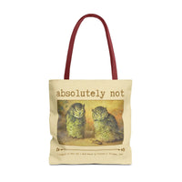 Absolutely Not Funny Art History Tote Bag for Animal Lover - BIG FRENCHIES