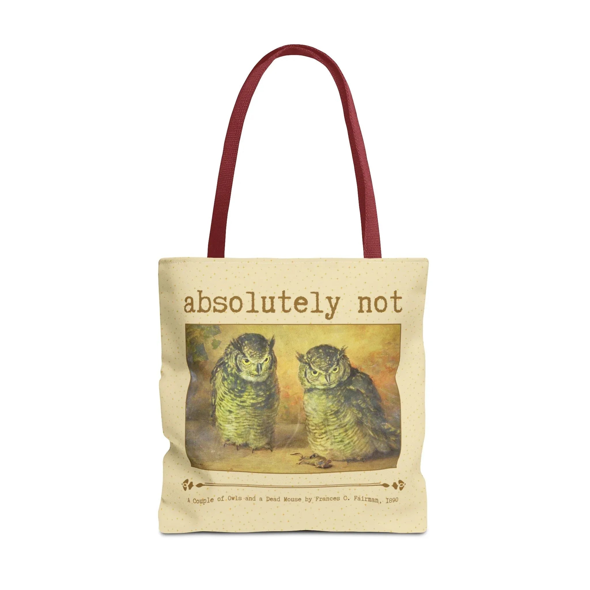 Absolutely Not Funny Art History Tote Bag for Animal Lover - BIG FRENCHIES
