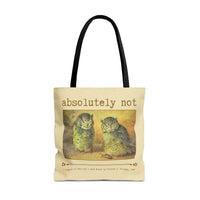 Absolutely Not Funny Art History Tote Bag for Animal Lover - BIG FRENCHIES